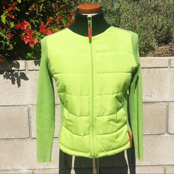 Lime Green Quilted Jacket | Poshmark